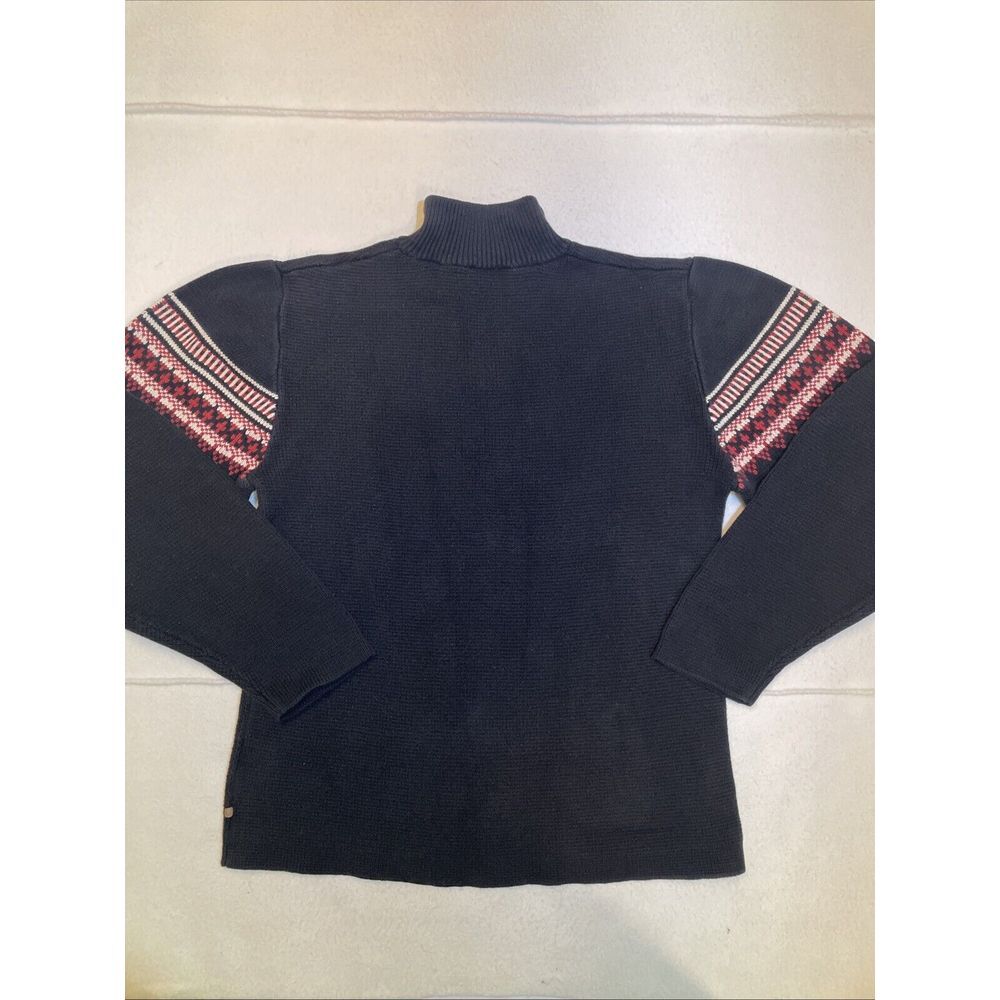 Timberland Waffle Knit Sweater‎ Jumper 1/4 Zip Mens Size M Casual Outdoor Retro - Picture 6 of 9